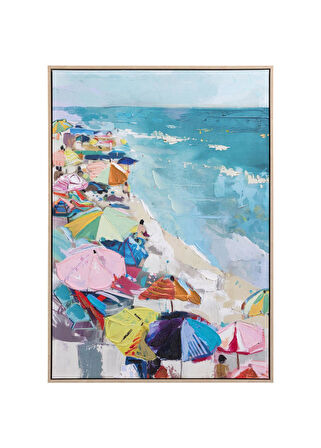 The Mia Beach Kanvas Tablo 70x100 cm TBL0075