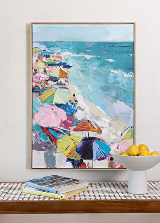 The Mia Beach Kanvas Tablo 70x100 cm TBL0075