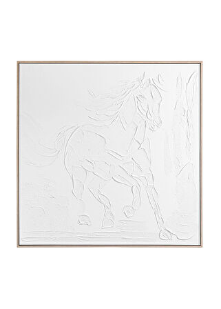 The Mia Kabartma Kanvas Tablo 100x100 cm TBL0078