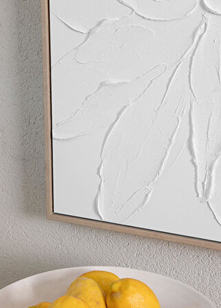 The Mia Kabartma Kanvas Tablo 80x80 cm TBL0079
