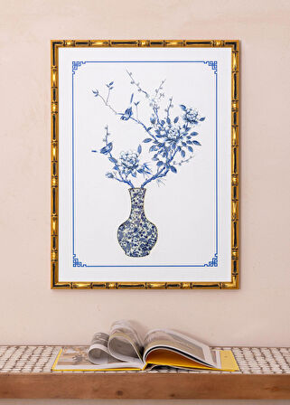 The Mia Floral Tablo 60x80x4 cm TBL0091