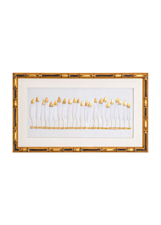 The Mia Flume Tablo Beyaz 60x35x4 cm TBL0098