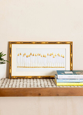 The Mia Flume Tablo Beyaz 60x35x4 cm TBL0098