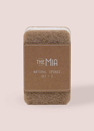 The Mia Leaf Sünger 2li Set