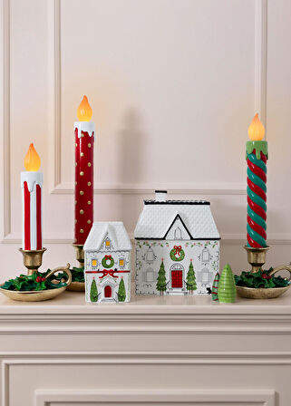 The Mia Yılbaşı Kurabiye Kavanozu 21x15x25 cm