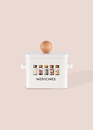 The Mia Storage İlaç Saklama Kabı 13x20x18 cm