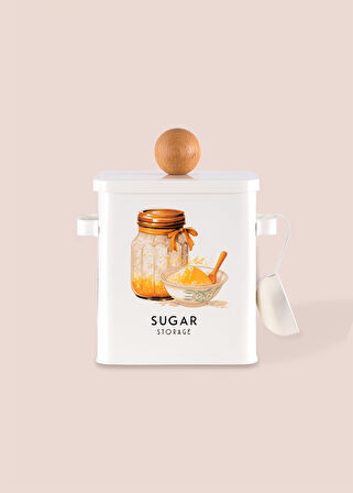 The Mia Storage Şeker Saklama Kabı 13x20x23 cm