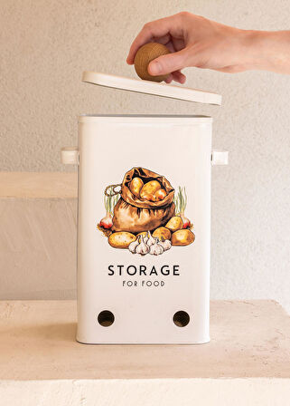 The Mia Storage Patates Soğan Kabı 13x20x32 cm