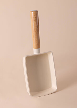 The Mia Cucina Di Mia Dikdörtgen Omlet Tavası 14x9 cm