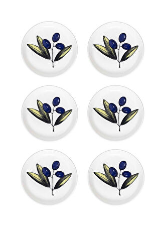 The Mia Olivos Sosluk Çerezlik 6lı Set 10 cm