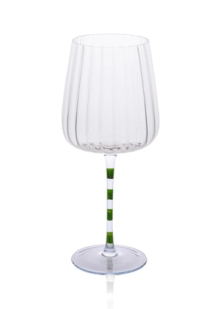The Mia Şarap Kadehi Mor Yeşil 600 ml