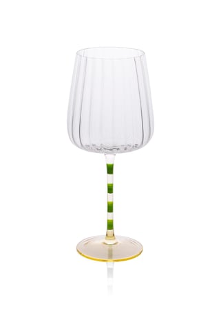 The Mia Şarap Kadehi Yeşil Sarı 600 ml