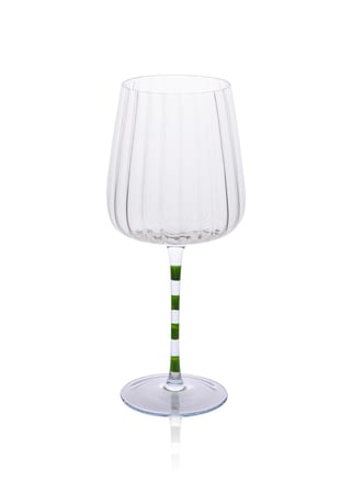 The Mia Şarap Kadehi Mor Yeşil 500 ml