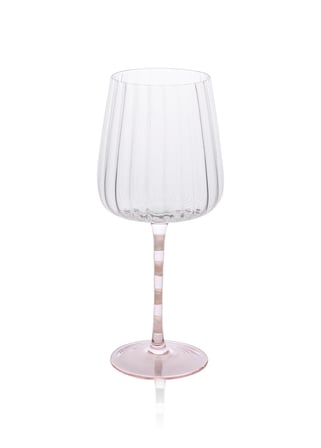 The Mia Şarap Kadehi Pembe Beyaz 500 ml