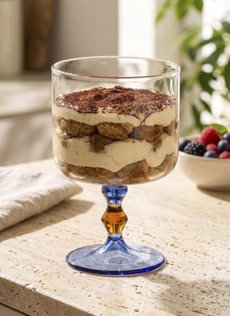 The Mia Bead Dondurmalık Tatlı Mavi 300ml Çok Renkli Kase