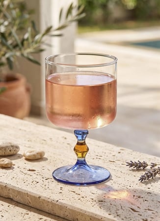 The Mia Bead Dondurmalık Tatlı Mavi 300ml Çok Renkli Kase