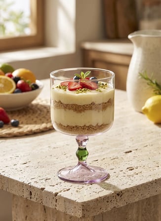 The Mia Bead Dondurmalık Tatlı Yeşil 300ml Çok Renkli Kase