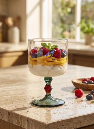 The Mia Bead Dondurmalık Tatlı Amber 300ml Çok Renkli Kase