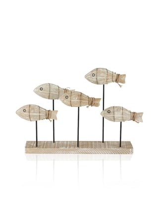 The Mia Retro Coastal 5'li Balık Biblosu 30 cm