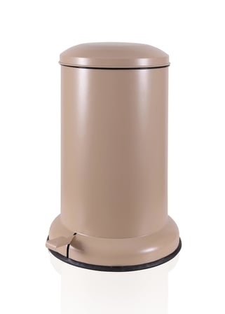 The Mia Metal Pedallı Çöp Kovası Mocha 30 Lt