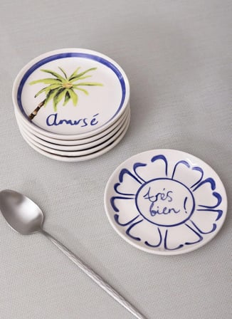 The Mia Palma Sosluk Çerezlik 6lı Set 10 cm Çok Renkli Kase