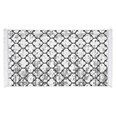 Dekoreko İnci Halı Dijital Saçaklı 2029 Desen 1