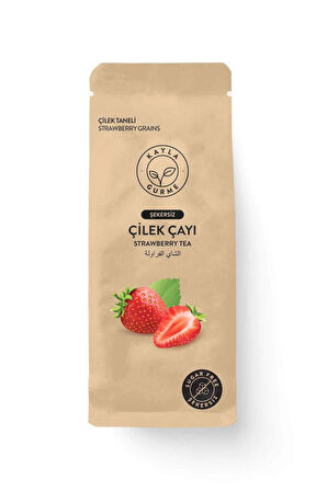 Kayla Gurme Şekersiz Çilek Çayı - Çilek Taneli - 250 Gr.