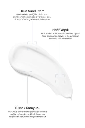Görünmeyen, Şeffaf & Doğal Bitişli Nemlendirici Etkili 50 SPF Makyaj Bazı 80 Ml