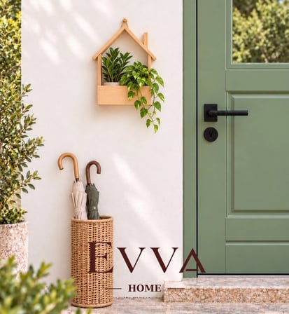 🏡 Ahşap Ev Model Raf / Organizer