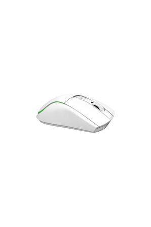 Pusat Reflex Ultra 16000 DPI 400 IPS Yüksek Performanslı Kablosuz RGB Oyuncu Mouse- Beyaz