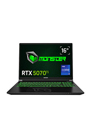 Tulpar T6 V3.7.3 Intel Core i9 13900HX 16GB RAM 500GB SSD 12GB RTX 5070 Ti Windows 11 Home 16" QHD+ 180 Hz