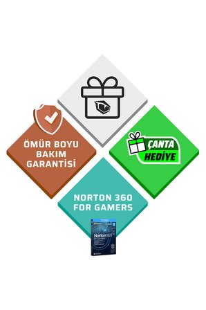 Monster Abra A7 V15.6.4 Intel Core 7 250H 16GB 1TB RTX 3050 FreeDos 17,3" 144 Hz Oyun Bilgisayarı