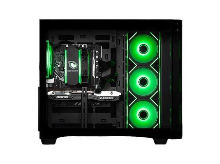 MONSTER Tulpar TD3 V1.8.2.3 Intel i5 14400F 16 GB 1TB RX7600 Windows 11 Masaüstü Oyun Bilgisayarı Siyah
