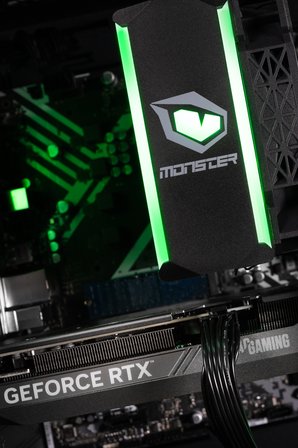 Monster Tulpar TD3 V3.4.2 Intel Core Ultra 5 225F H810 Anakart 16 GB RAM 1 TB SSD RTX 5060 FreeDOS Masaüstü Oyun Bilgisayarı - Siyah