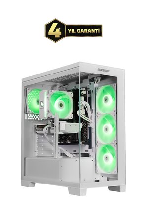 Monster Tulpar TD3 V3.4.3 Intel Core Ultra 5 225F H810 Anakart 16 GB RAM 1 TB SSD RTX 5060 Ti FreeDOS Masaüstü Oyun Bilgisayarı - Beyaz