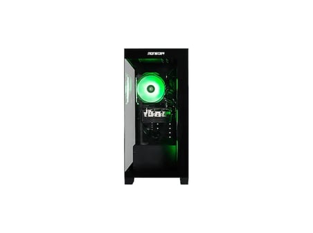 MONSTER Tulpar TD3 V3.2.2.3 Core Ultra 5 225F 16 GB RAM 1 TB SSD RX 9060XT Windows 11 Gaming Masaüstü Bilgisayar Siyah