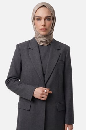 Grove Desen Ayrobin Jakar Eşarp