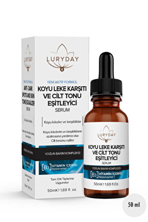 Yoğun Leke Karşıtı Cilt Tonu Eşitleyici Aydınlatıcı Serum 50 Ml