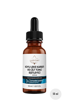 Yoğun Leke Karşıtı Cilt Tonu Eşitleyici Aydınlatıcı Serum 50 Ml