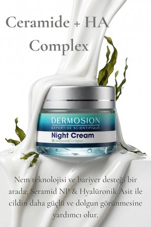 Yosun Ginseng Özlü Peptit Gece Bakım Kremi - Derinlemesine Nemlendirme Ve Onarıcı Bakım 50ml