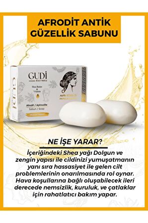 Gudi Afrodit Antik Güzellik Cilt Sabunu 2x70 gr