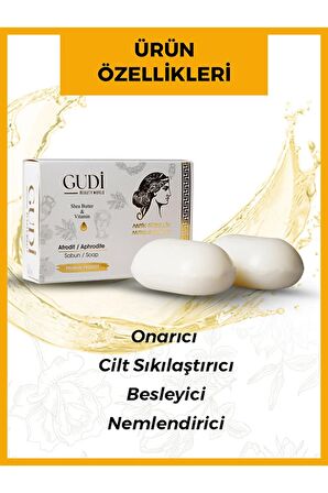 Gudi Afrodit Antik Güzellik Cilt Sabunu 2x70 gr