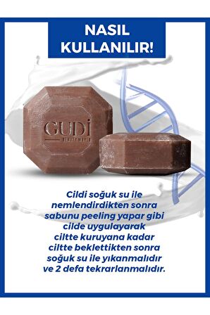 Gudi Collegen & Milk Therapy Saç ve Cilt Bakım Sabunu 120 gr