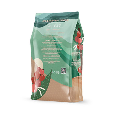 Hindistan Cevizi Aromalı Filtre Kahve 250 Gr.