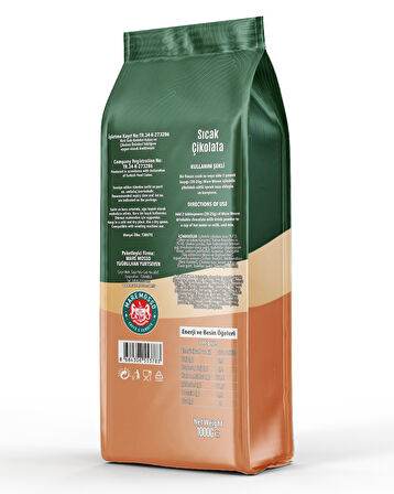 Sıcak Çikolata (Hot Chocolate) 1 KG.