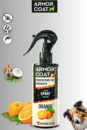 ARMOR COAT Köpek Bakım Spreyi Portakal Kokulu 200 ml