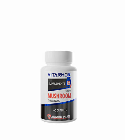 VITARMOR SUPPLEMENTS MUSHROOM KEDİ & KÖPEK Bağışıklık Sistemi Destekleyici 60 Kapsül 650 mg