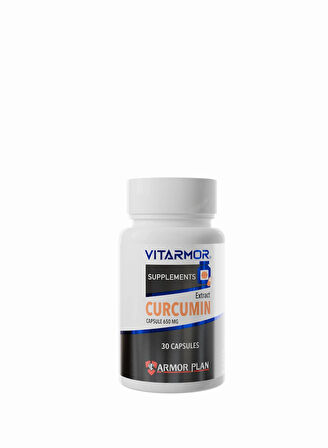 VITARMOR SUPPLEMENTS CURCUMIN KEDİ & KÖPEK Besin Takviyesi 30 Kapsül 650 mg