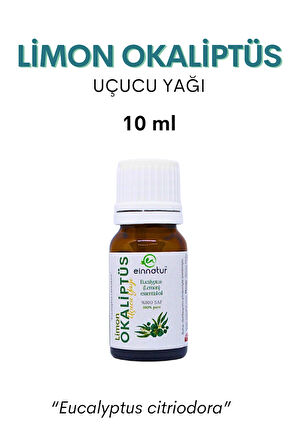 Einnatur Limon okaliptüs uçucu yağı 10 ml Eucalyptus citriodora essential oil