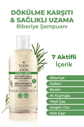 2’li Biberiye Şampuan & Saç Maskesi – Saç Dökülmesine Karşı, Hızlı Uzatma, Onarıcı Saç Bakım Seti